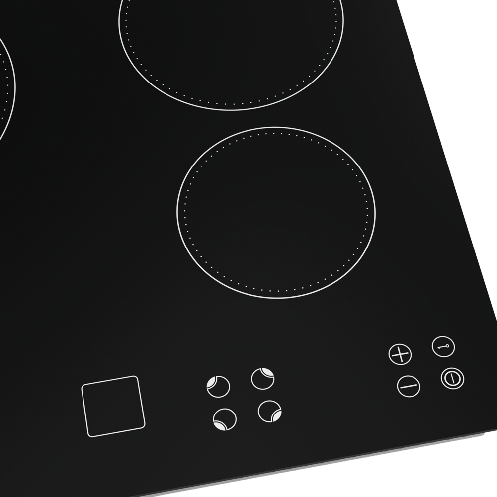 4 burner hot plate - 90cm