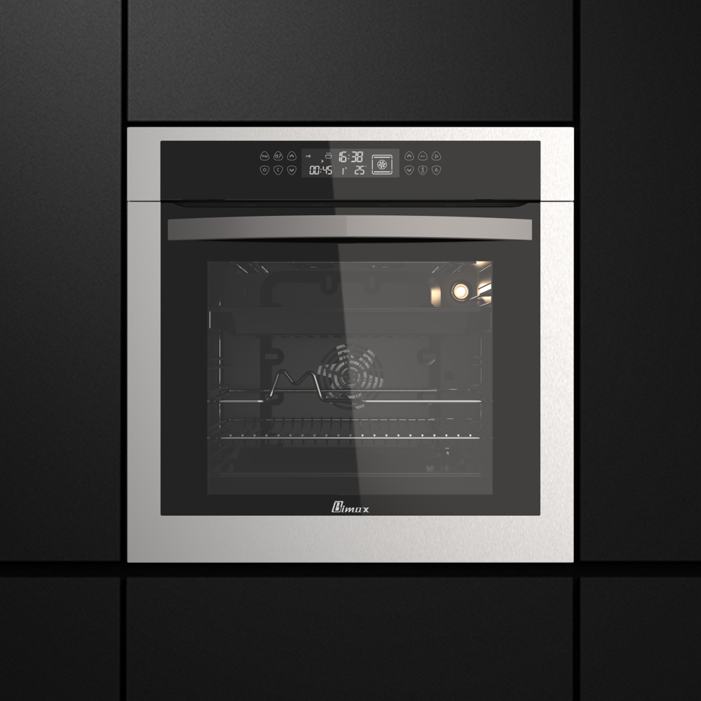 70 litres silver Built-in Oven - 60cm