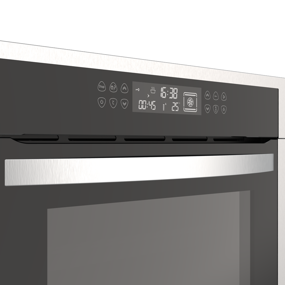 70 litres silver Built-in Oven - 60cm