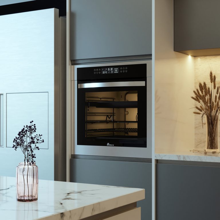 70 litres silver Built-in Oven - 60cm
