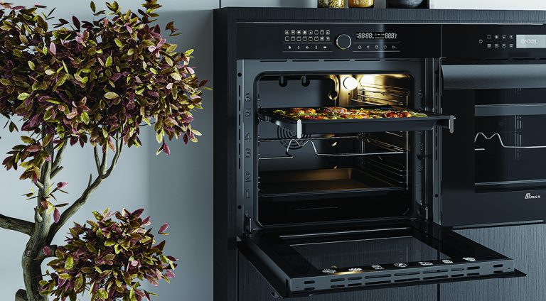 70 litres black Built-in Oven - 60cm