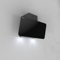 Wall Mount black glass hood - 90cm