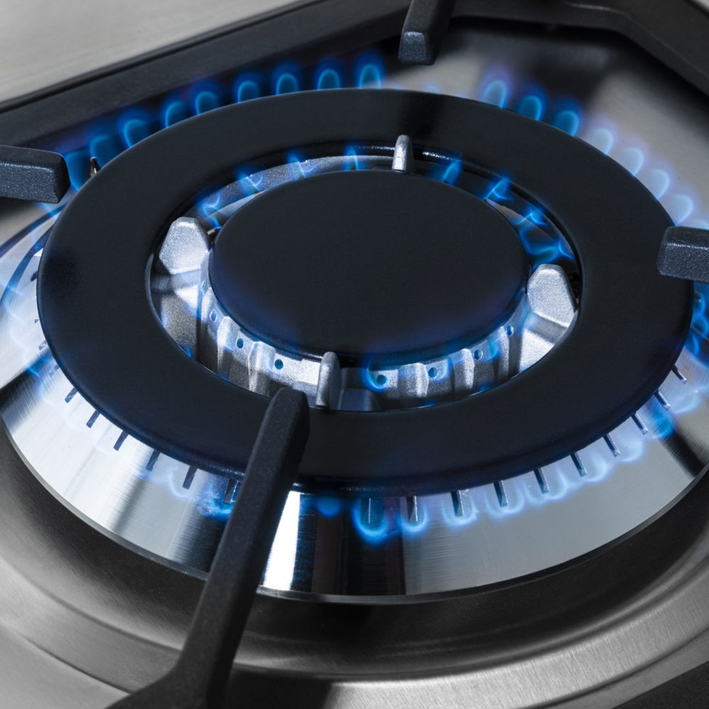 4 burner stainless steel gas stove - 60cm