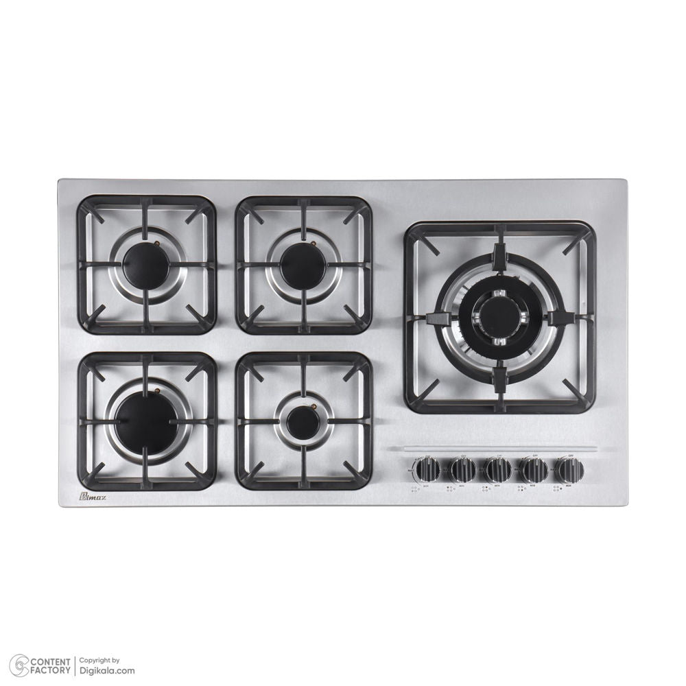 2 burner stainless steel gas stove - 90cm