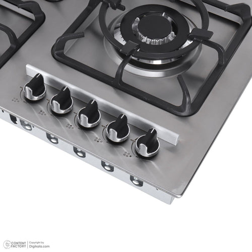2 burner stainless steel gas stove - 90cm