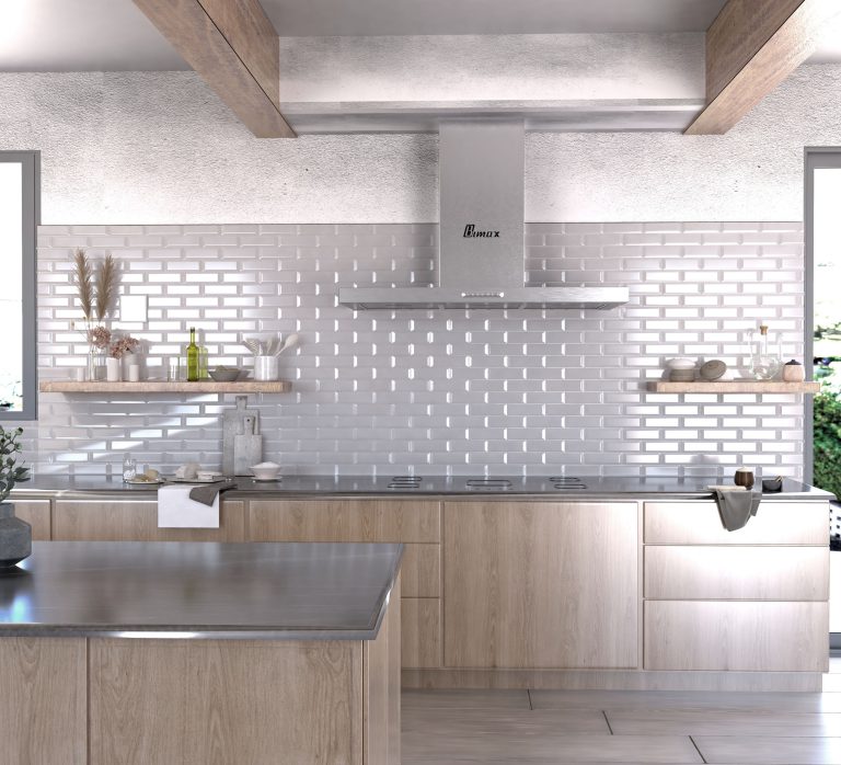 Wall Mount stainless steel hood - 90cm