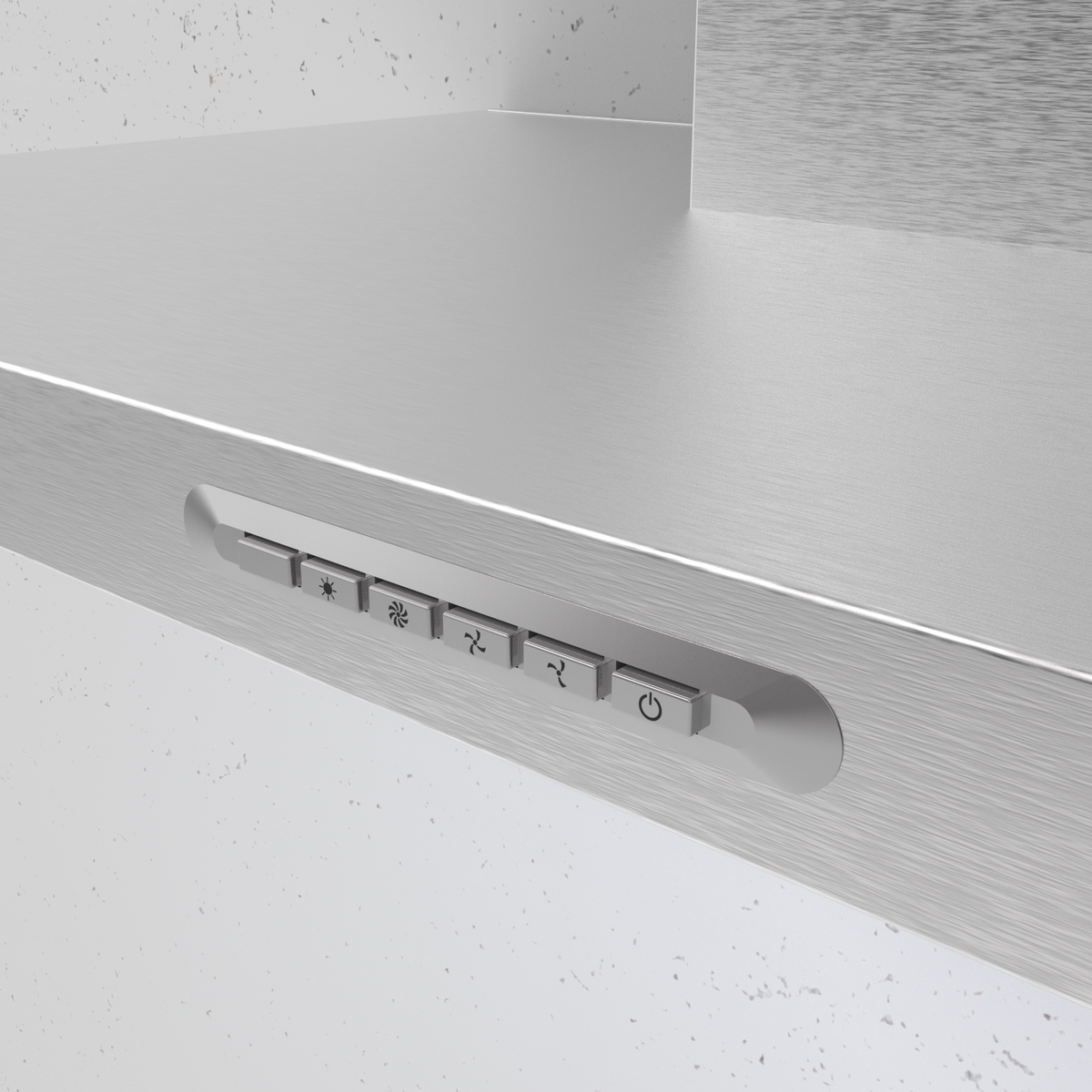 Wall Mount stainless steel hood - 90cm